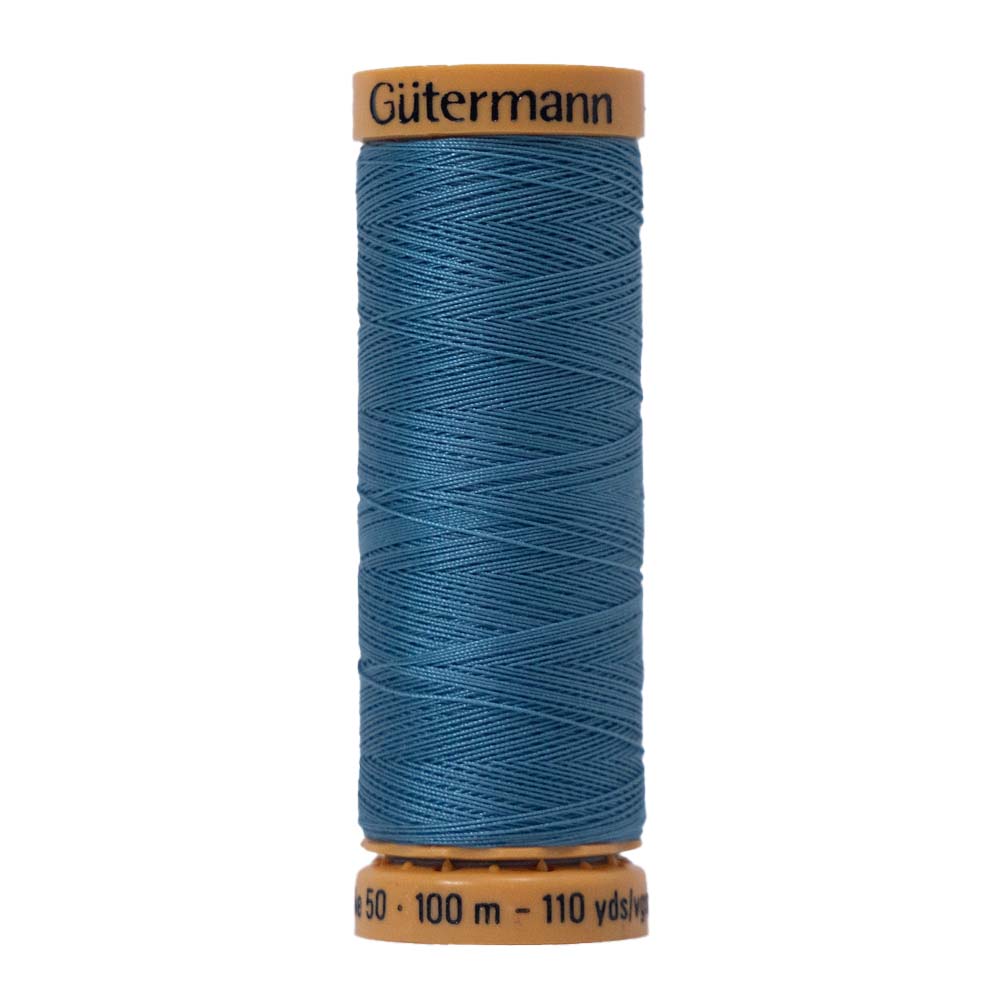 Gutermann Natural Cotton Thread 100m - 7440 Medium Blue Sky - Joann Fabrics