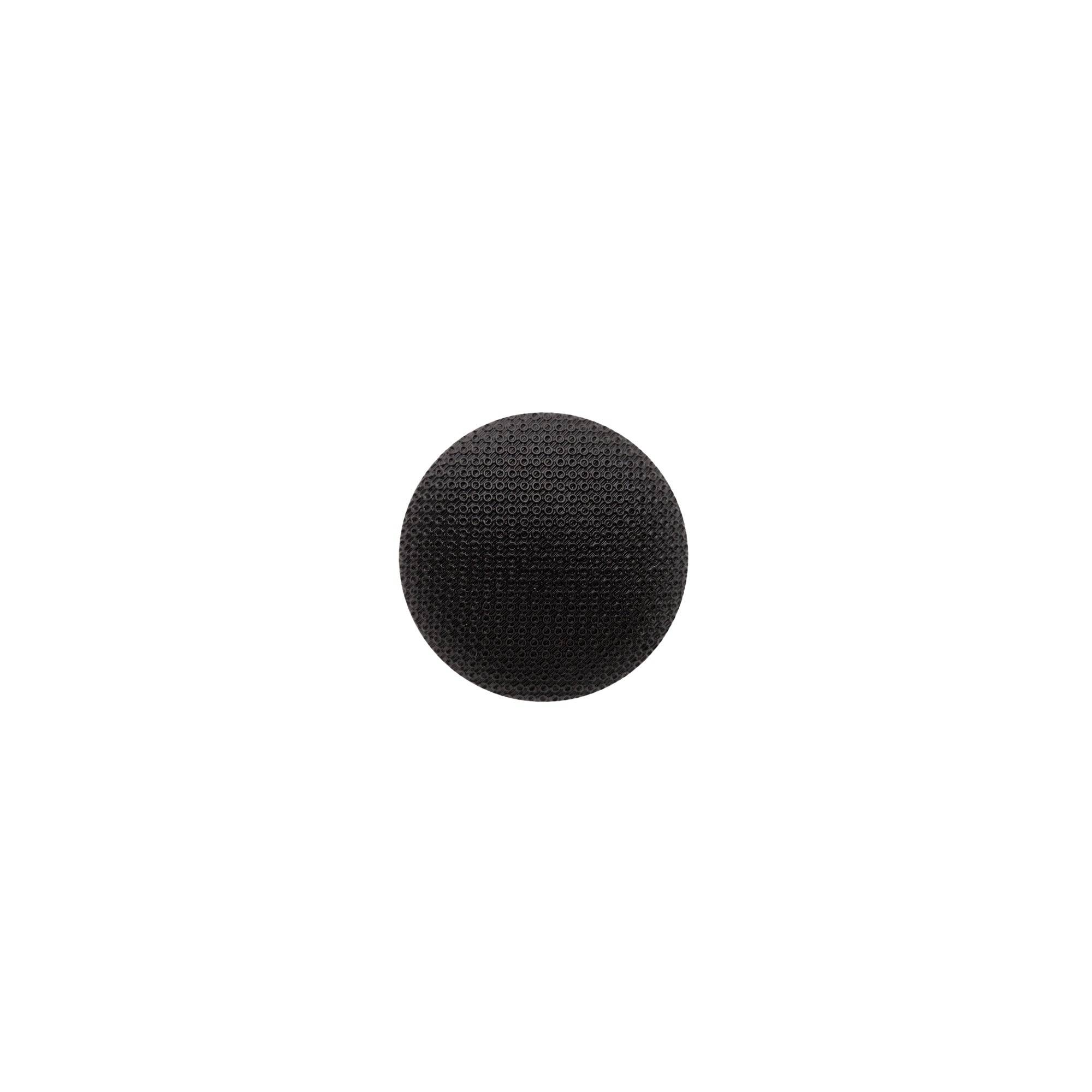 Italian Black Textured Shank Back Button - 24L/15mm - Joann Fabrics