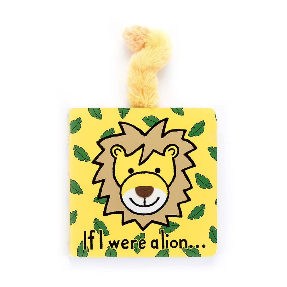 If I Were a Lion Board Book & Bashful Lion Medium
