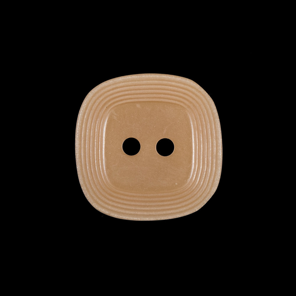 Dark Beige Square 2-Hole Plastic Button - 32L/20mm - Joann Fabrics