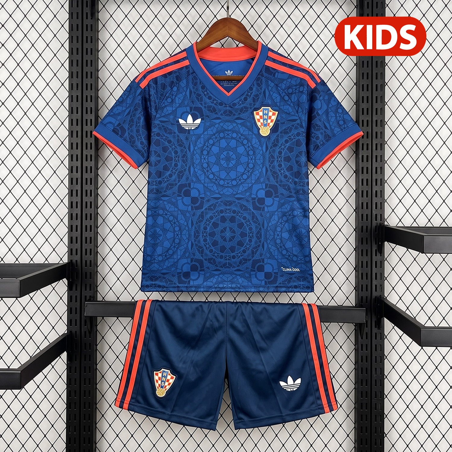 Croatia 2027 Away Kids Kit - UnitedFutballJersey