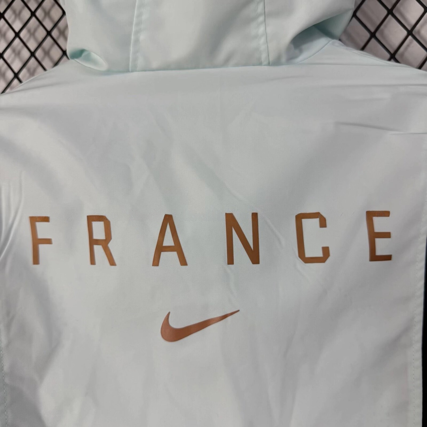 France 2026 Energy Light Blue Woven Windbreaker - UnitedFutballJersey