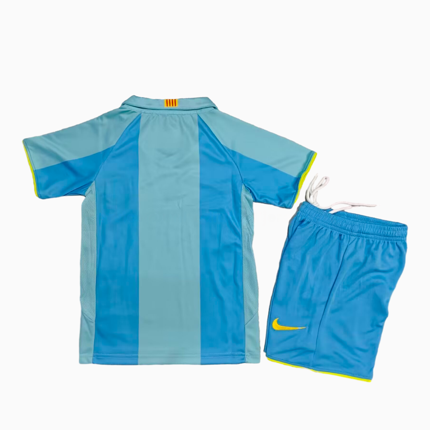 Retro Barcelona 2007-08 Away Kids Kit - UnitedFutballJersey
