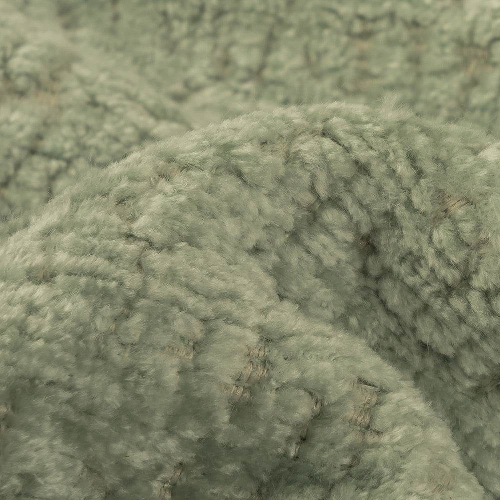 Mint Abstract Textured Acrylic and Polyester Chenille - Joann Fabrics
