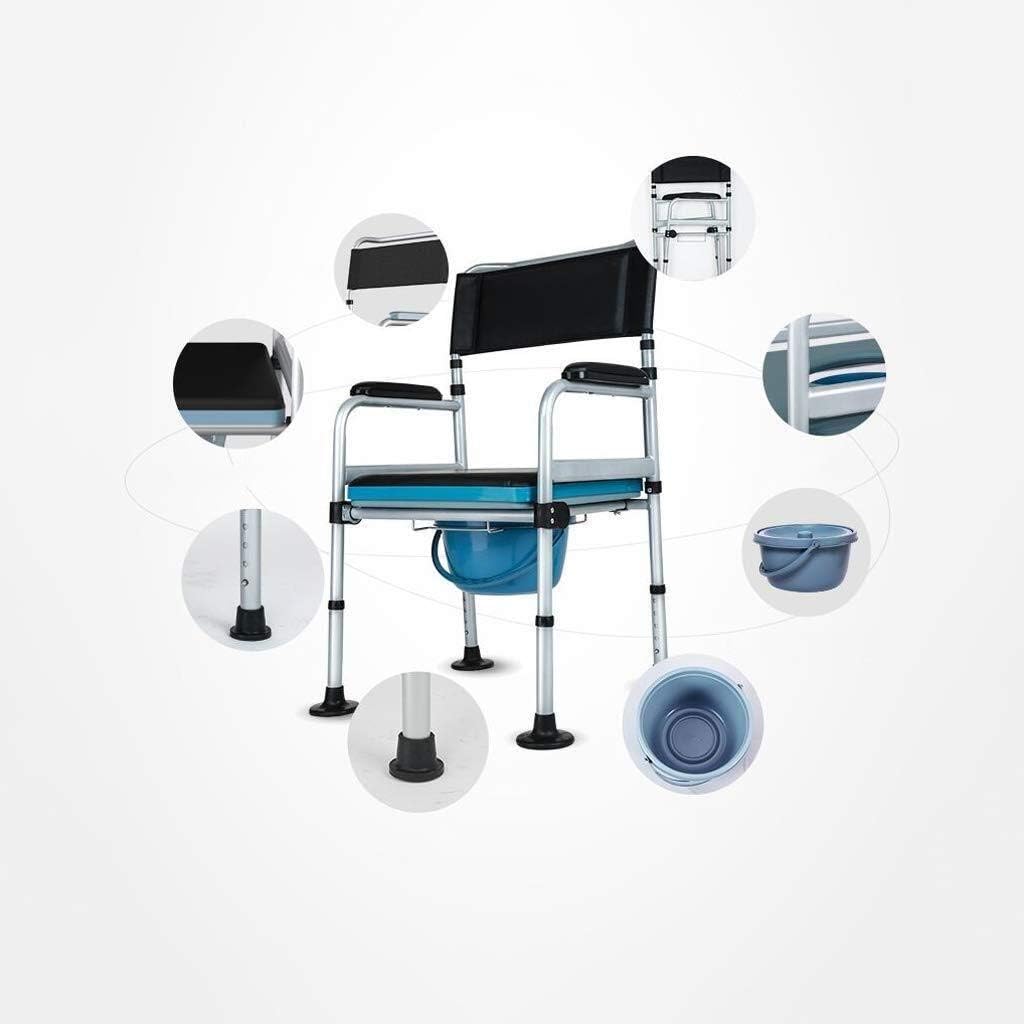 KOHARA Bedside Commode Commode Chair Multi-Function Household Toilet ...