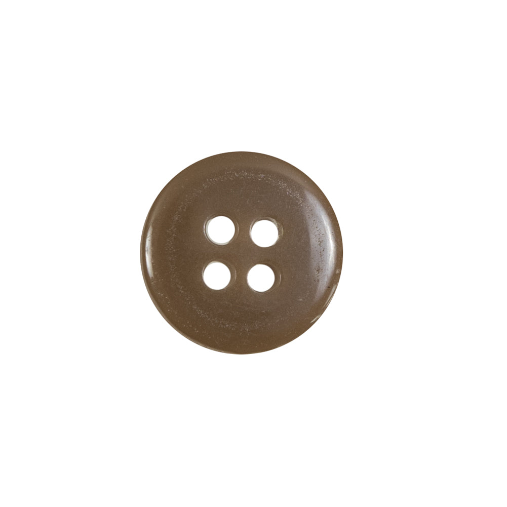 Brown 4-Hole Plastic Button - 24L/15mm - Joann Fabrics