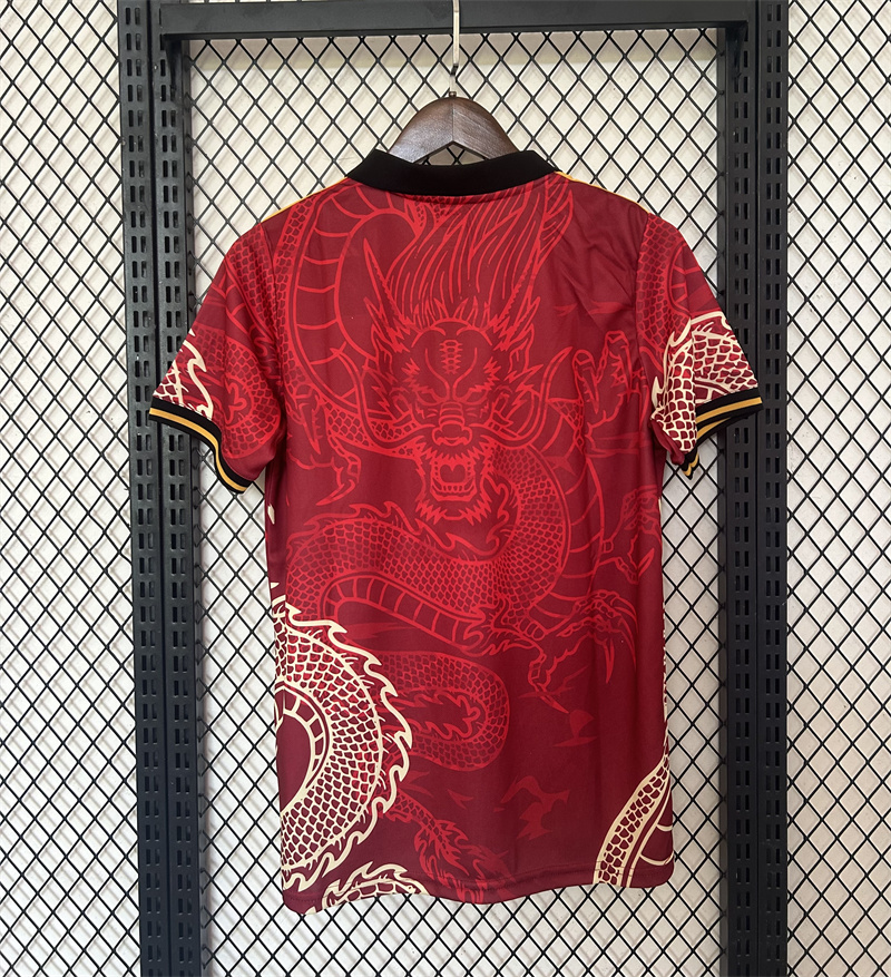 2024/2025 Real Madrid Red Dragon Special Edition Jersey Green 1:1 Thai Quality