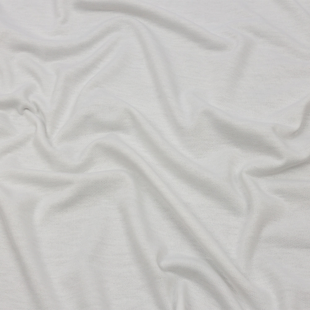Off White Lightweight Polyester French Terry - Joann Fabrics