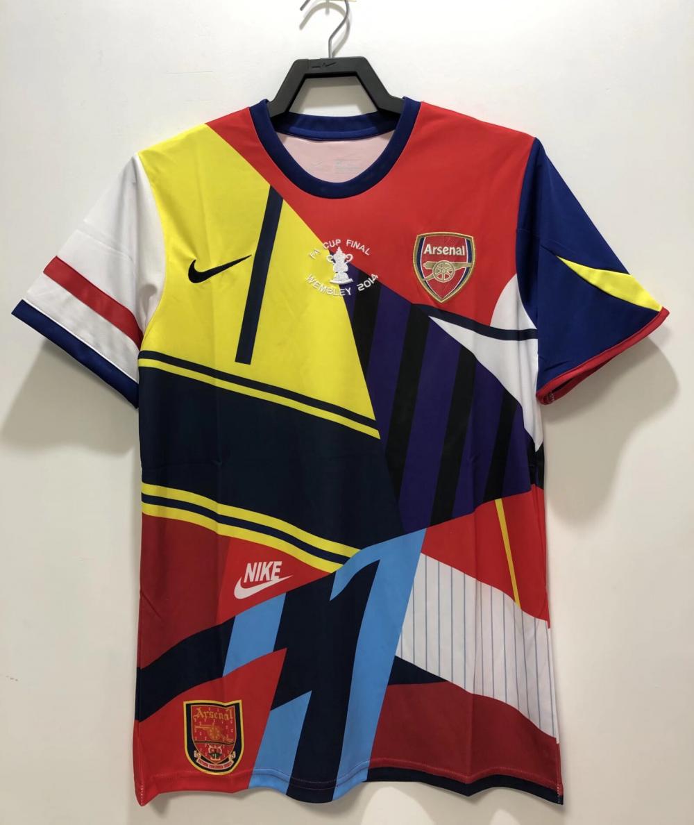 2014 Retro Arsenal Commemorative Edition Football Shirt 1:1 Thai Quality
