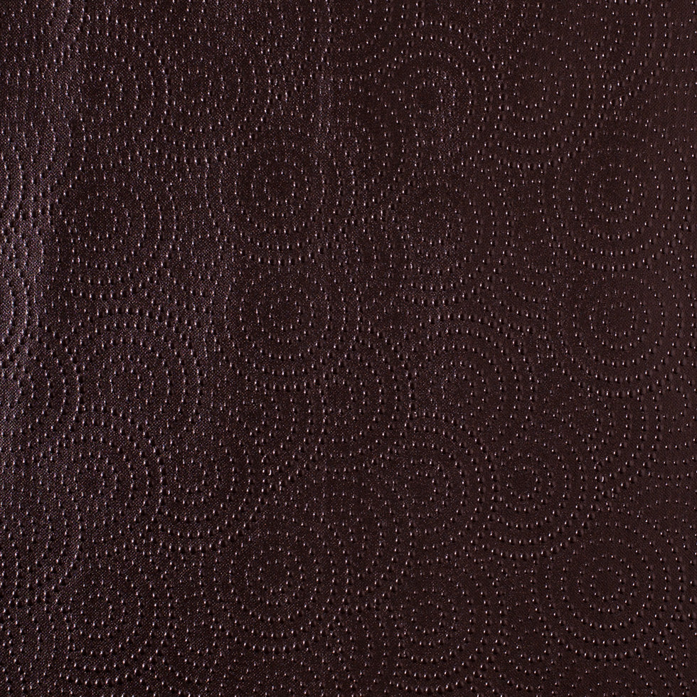 Chocolate Brown Dotted Circles Vinyl - Joann Fabrics