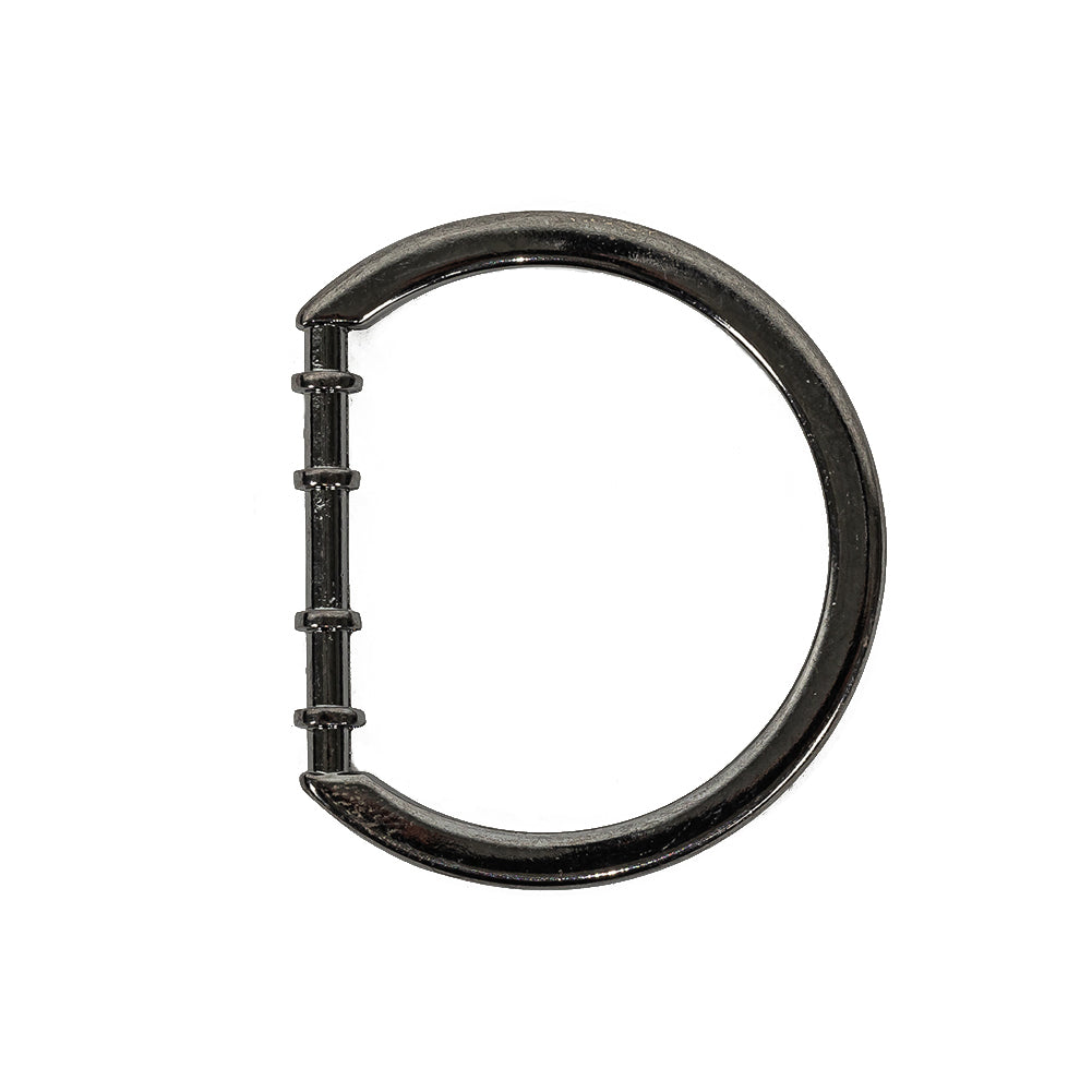 Gunmetal Cast Metal Rounded D-Ring - 25mm - Joann Fabrics