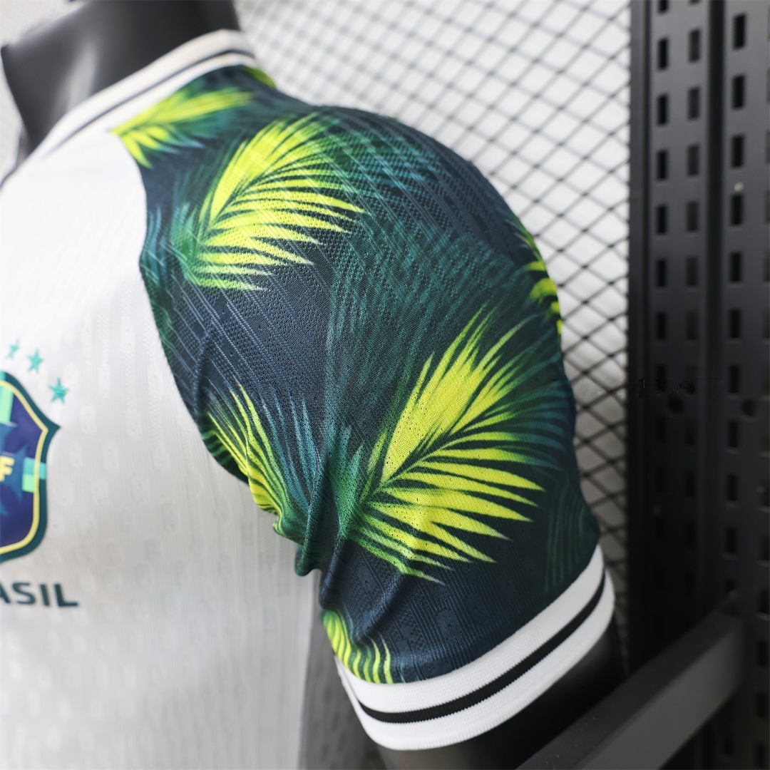Mexico 2026 Palm Leaf White Special Jersey - Player Version - UnitedFutballJersey