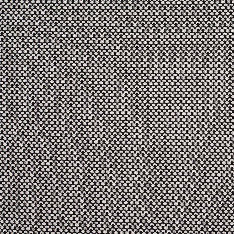 Black/Off-White Misc. Cotton Jersey Blend - Joann Fabrics