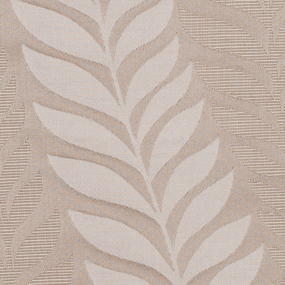 Taupe Tone-on-Tone Leaves Satin Jacquard - Joann Fabrics
