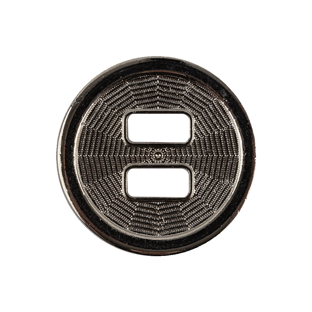 Italian Silver Spider Web Slated Metal Button - 40L/25.5mm - Joann Fabrics