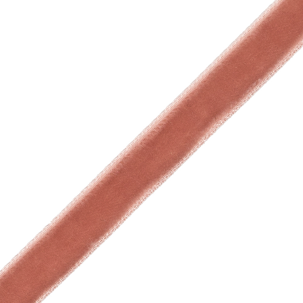 Single Faced Velvet Ribbon Made in Italy - 3/8
