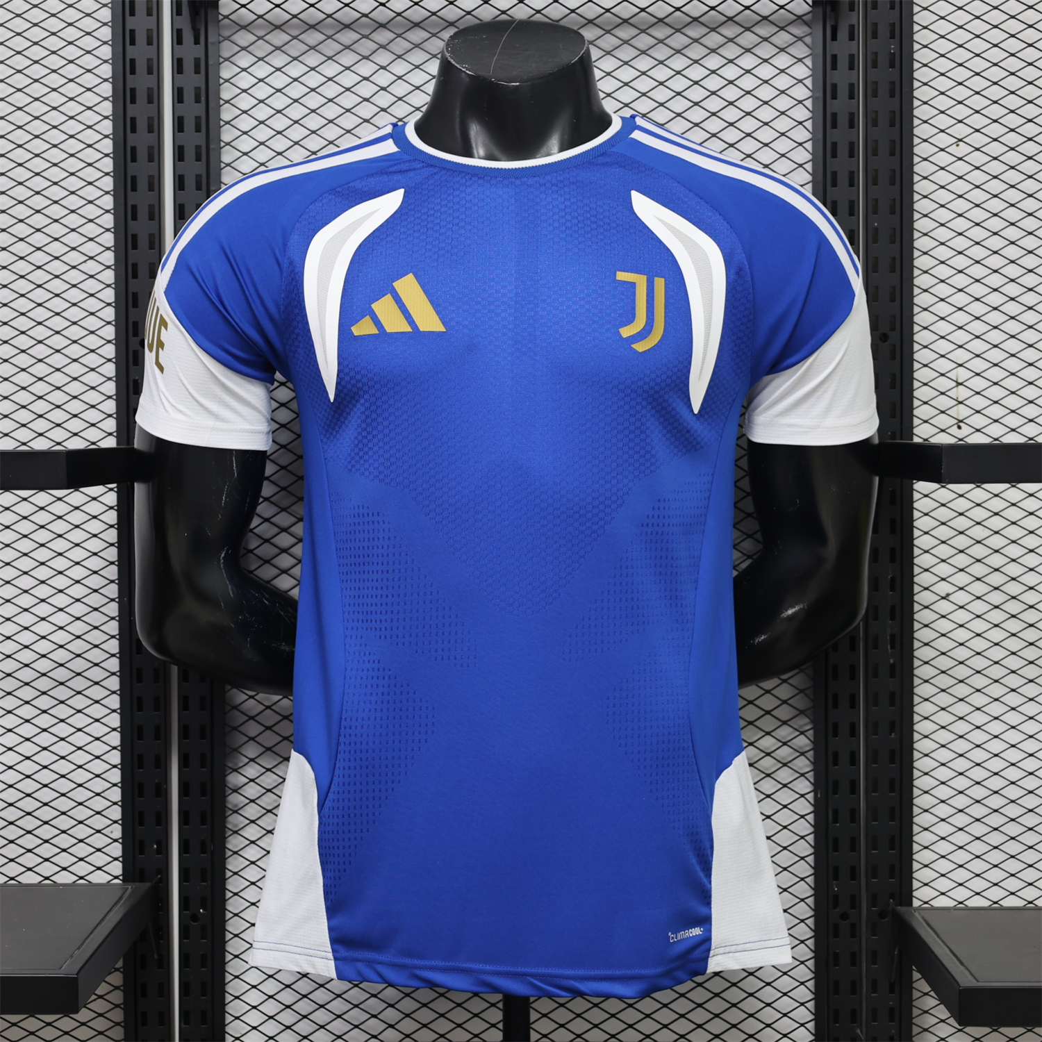 Juventus 26-27 Blue White Training Jersey - Player Version - UnitedFutballJersey