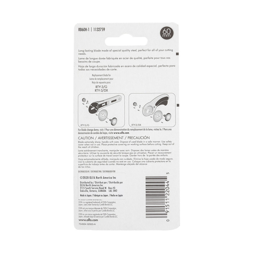 Olfa 60mm Endurance Rotary Blade - Joann Fabrics