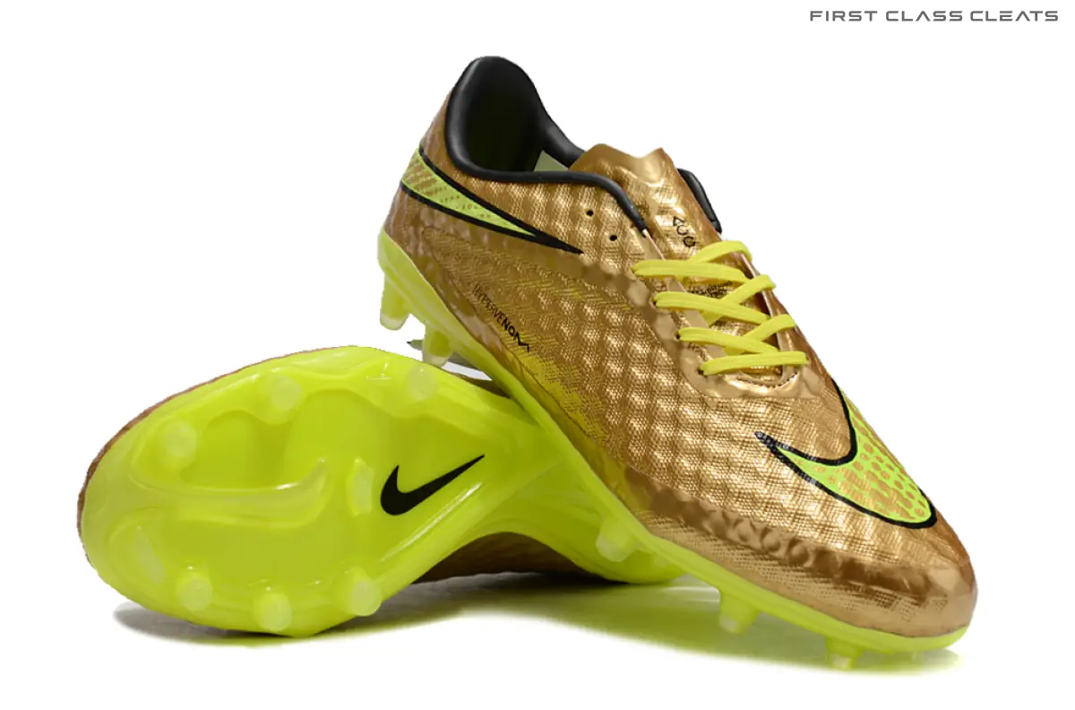 Hypervenom Phantom 1 Elite FG Neymar Gold Boots | US 6–12