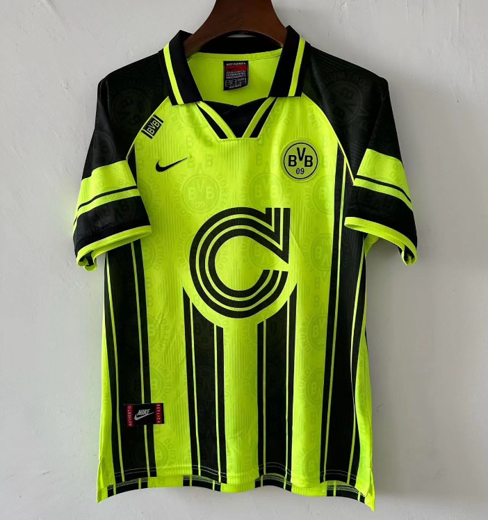 1995/1996 Retro Dortmund Home Football Shirt 1:1 Thai Quality