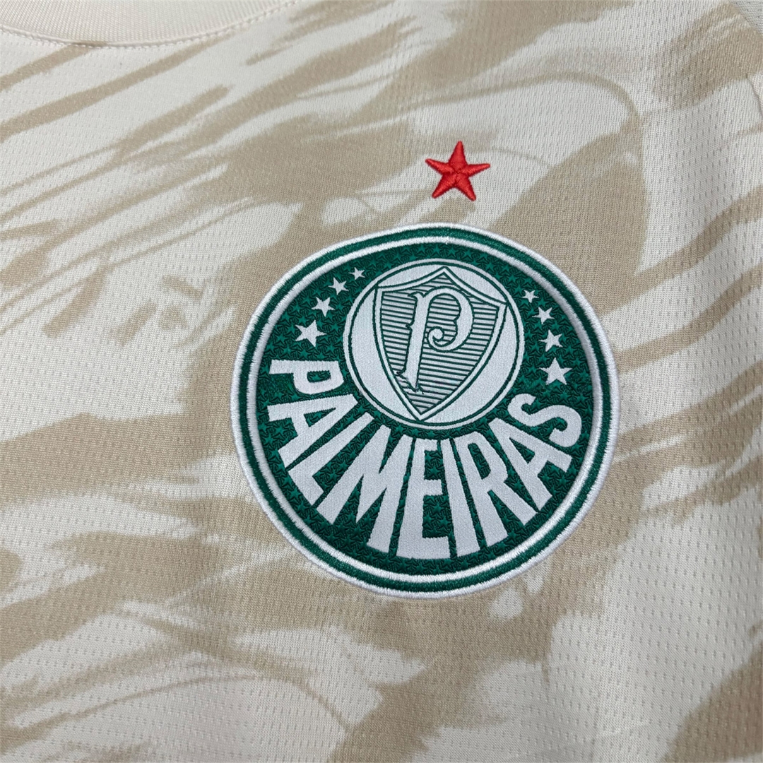 Palmeiras 26-27 Off-White Goalkeeper Jersey - Fans Version - UnitedFutballJersey