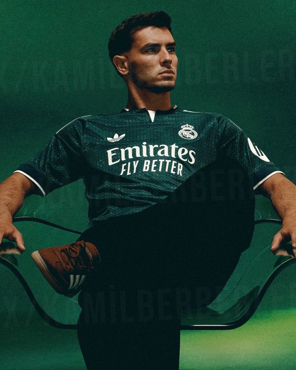Real Madrid 2026/27 Dark Green Away Football Shirt | S–XXL