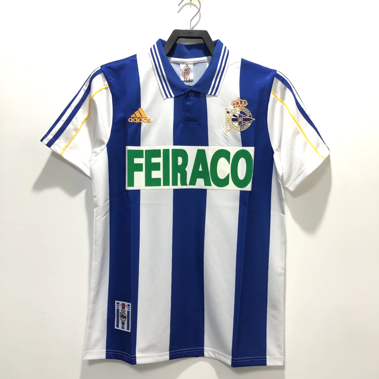 1999-2000 Retro Deportivo Home Football Shirt 1:1 Thai Quality