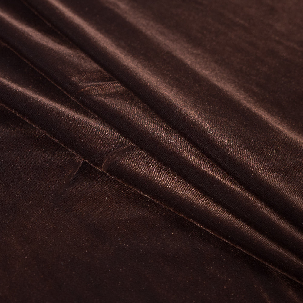 Stretch Velour - Chocolate - Persica Collection - Joann Fabrics