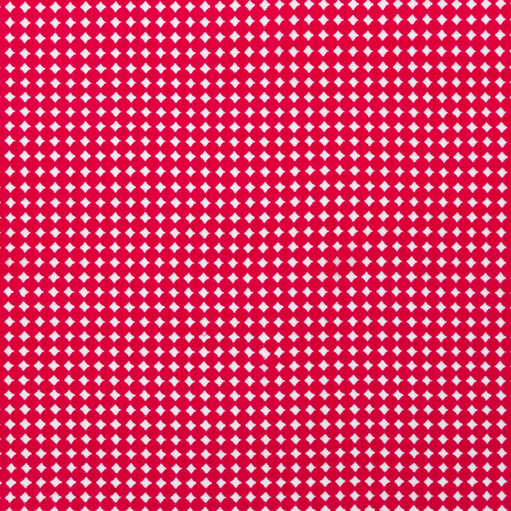Cotton Guipure Lace - Hot Pink Geometric - Joann Fabrics