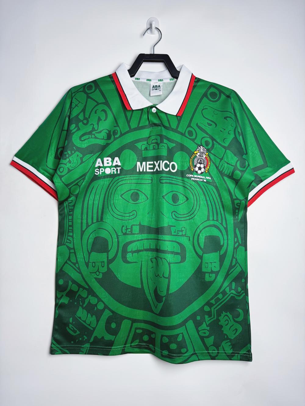 1998 Retro Mexico Home Soccer Jersey 1:1 Thai Quality