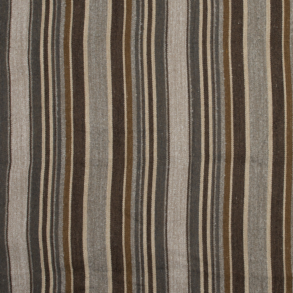 Espresso Barcode Striped Baja Tweed - Joann Fabrics