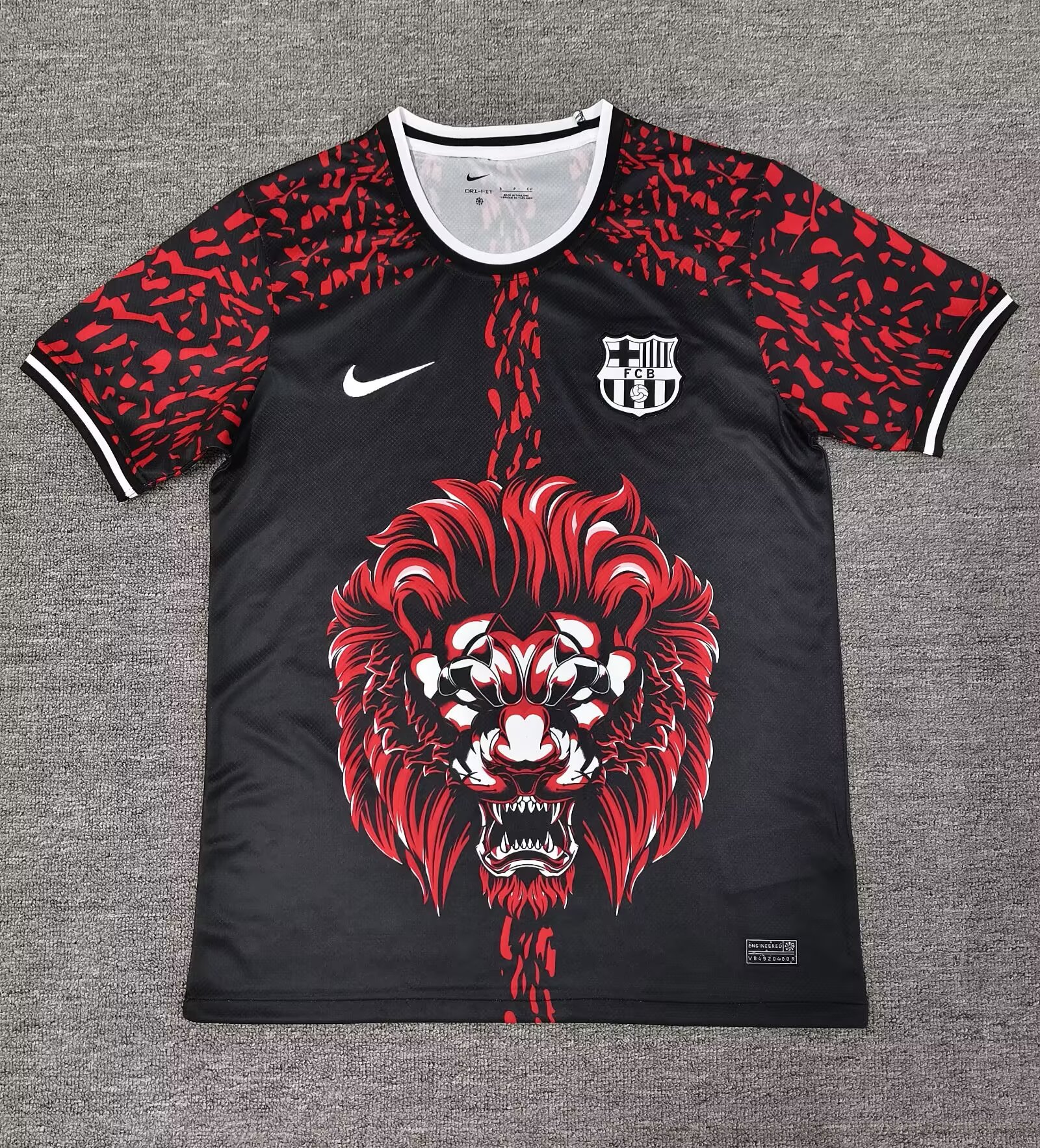 2025/2026 Barcelona Special Edition Lion Head Red Football Jersey 1:1 Thai Quality