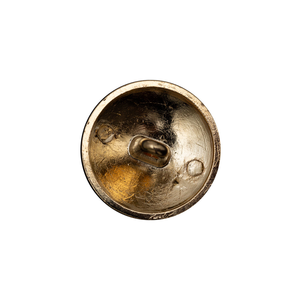 Italian Gold Crest Metal Shank Button - 32L/20mm - Joann Fabrics