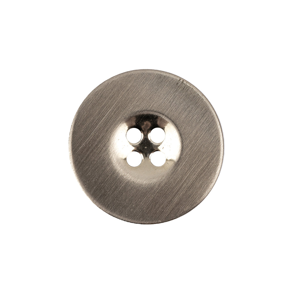 Italian Silver 4-Hole Metal Coat Button - 36L/23mm - Joann Fabrics