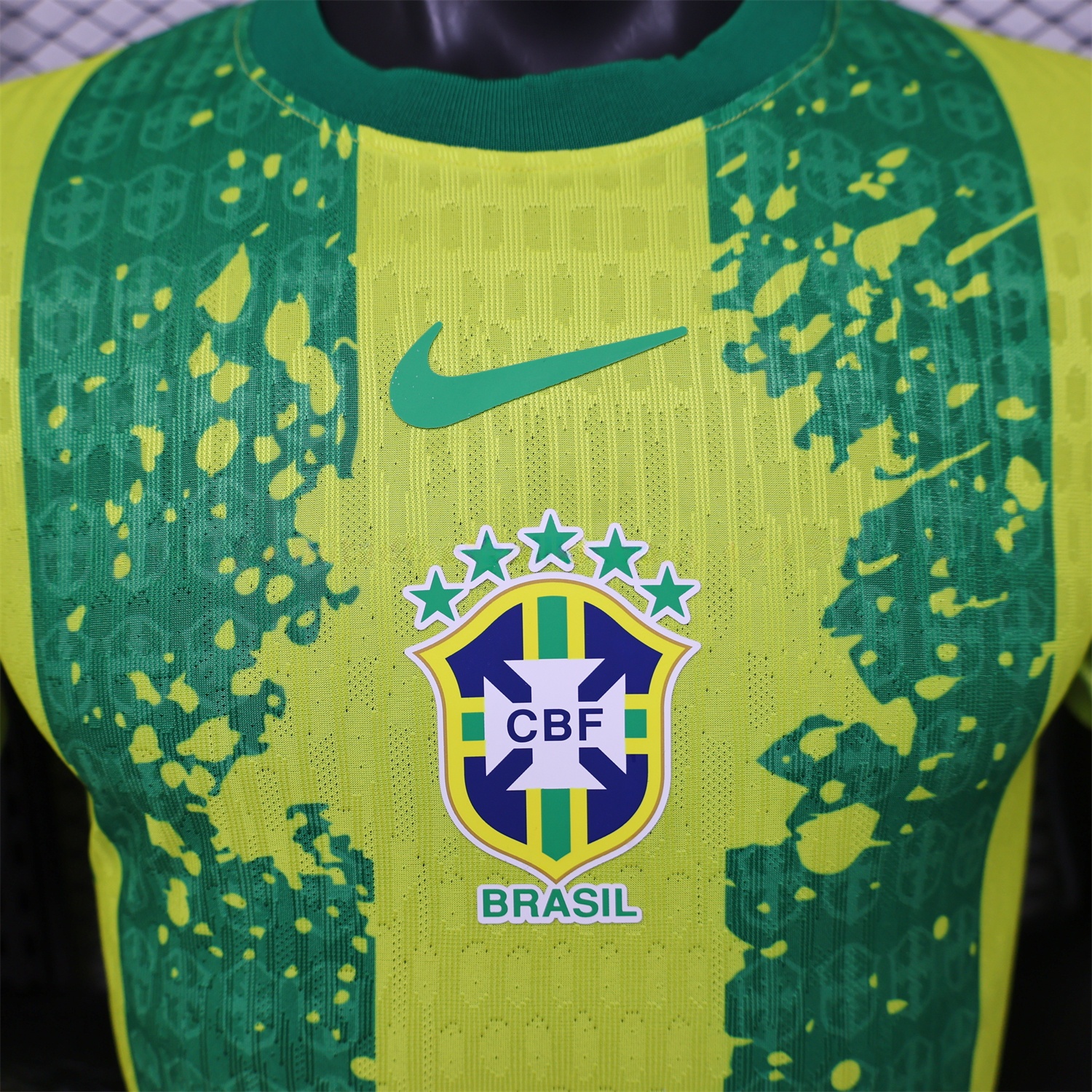 Brazil 2026 Yellow And Green Special Jersey - Player Version - UnitedFutballJersey
