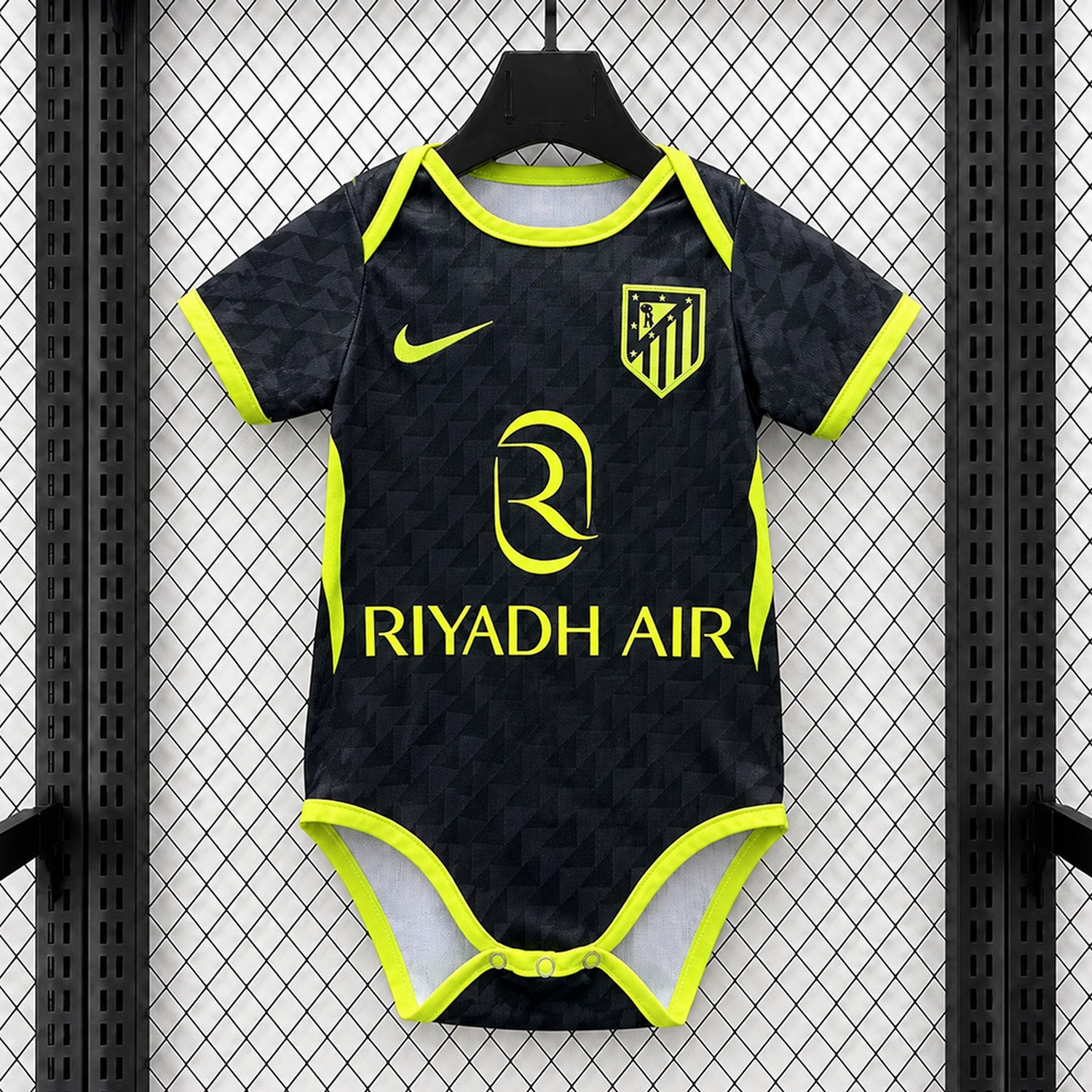 Atletico Madrid 26-27 Away Baby Crawling Suit - UnitedFutballJersey