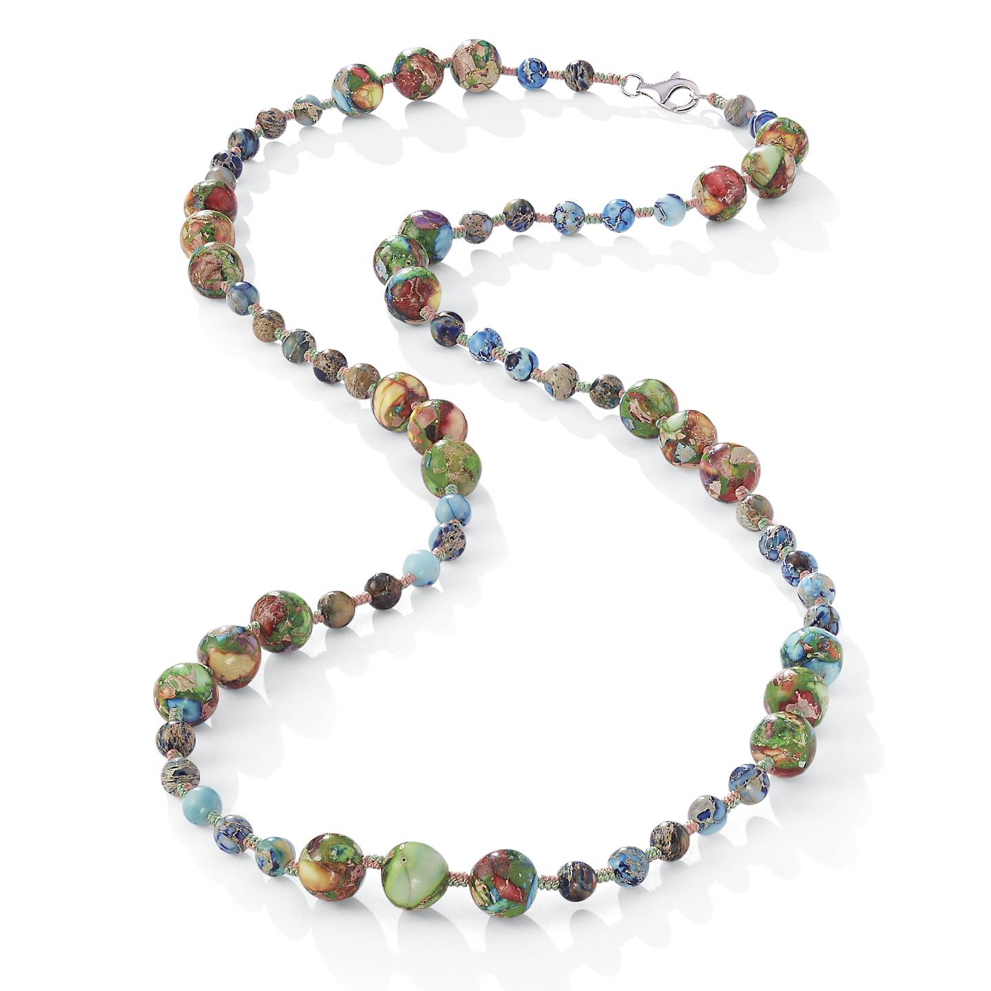 Imperial Jasper Beaded Necklace - Northstyle Catalog