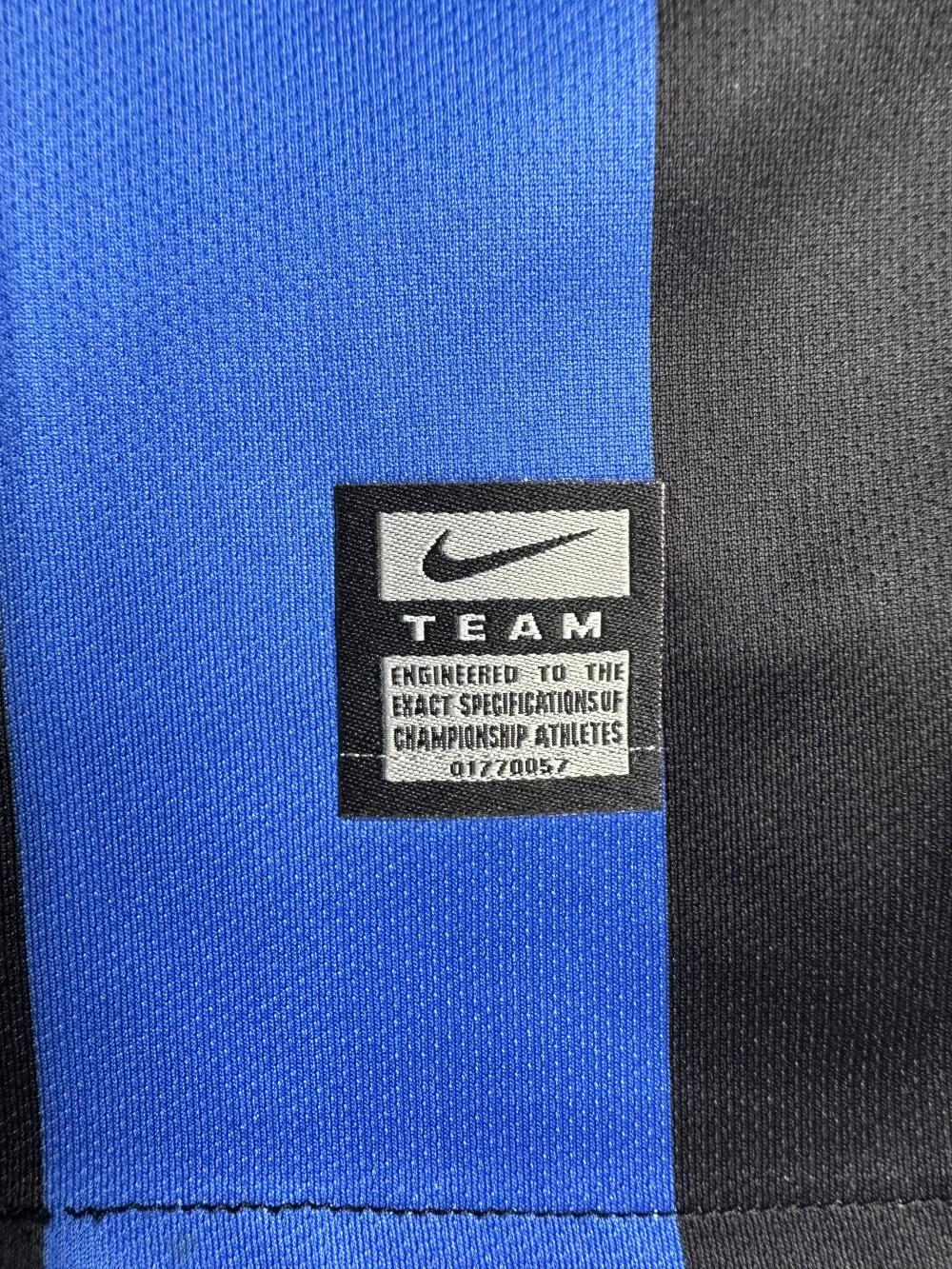 2009/2010 Retro Long Sleeve Inter Milan Home Football Jersey 1:1 Thai Quality