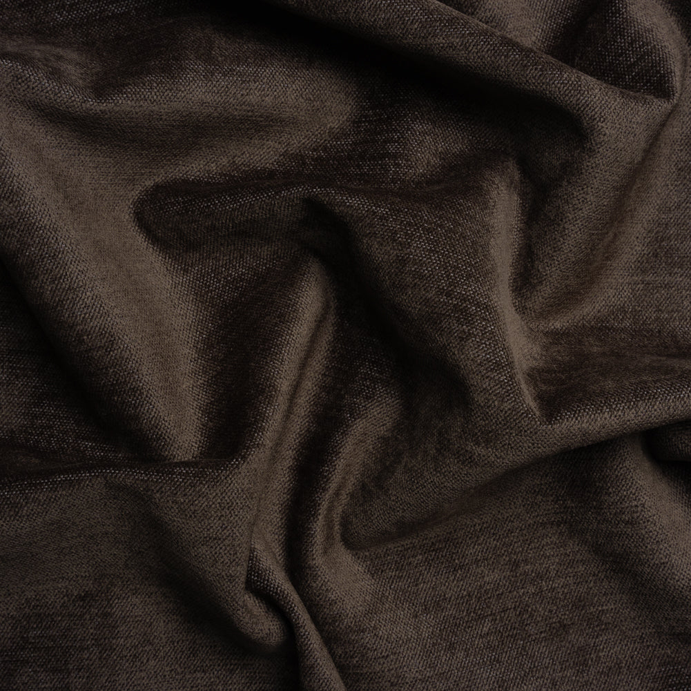 Upholstery Chenille with Latex Backing - Black Walnut - Tonnet Collection - Joann Fabrics