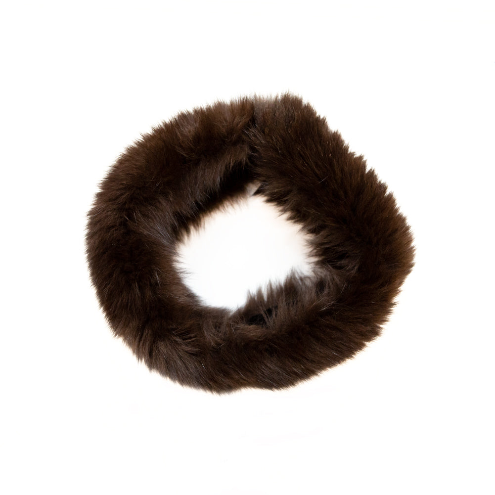 Brown Fox Fur Headband or Scarf with VELCRO&reg; Closure - Joann Fabrics