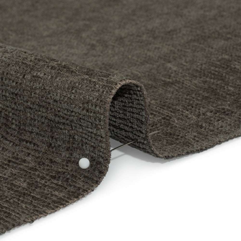 Chenille Upholstery Woven with Latex Backing - Blue Steel - Lovell Collection - Joann Fabrics