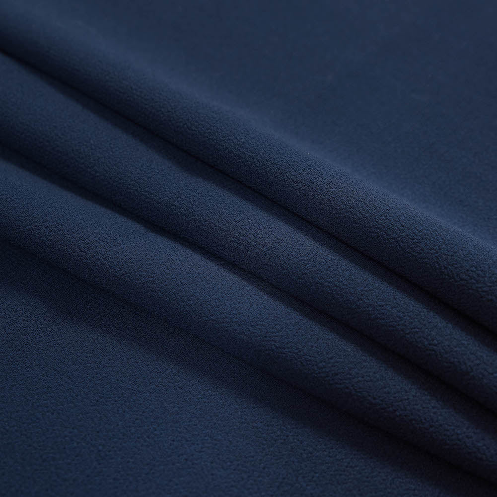 Italian Navy Virgin Wool Double Crepe - Joann Fabrics