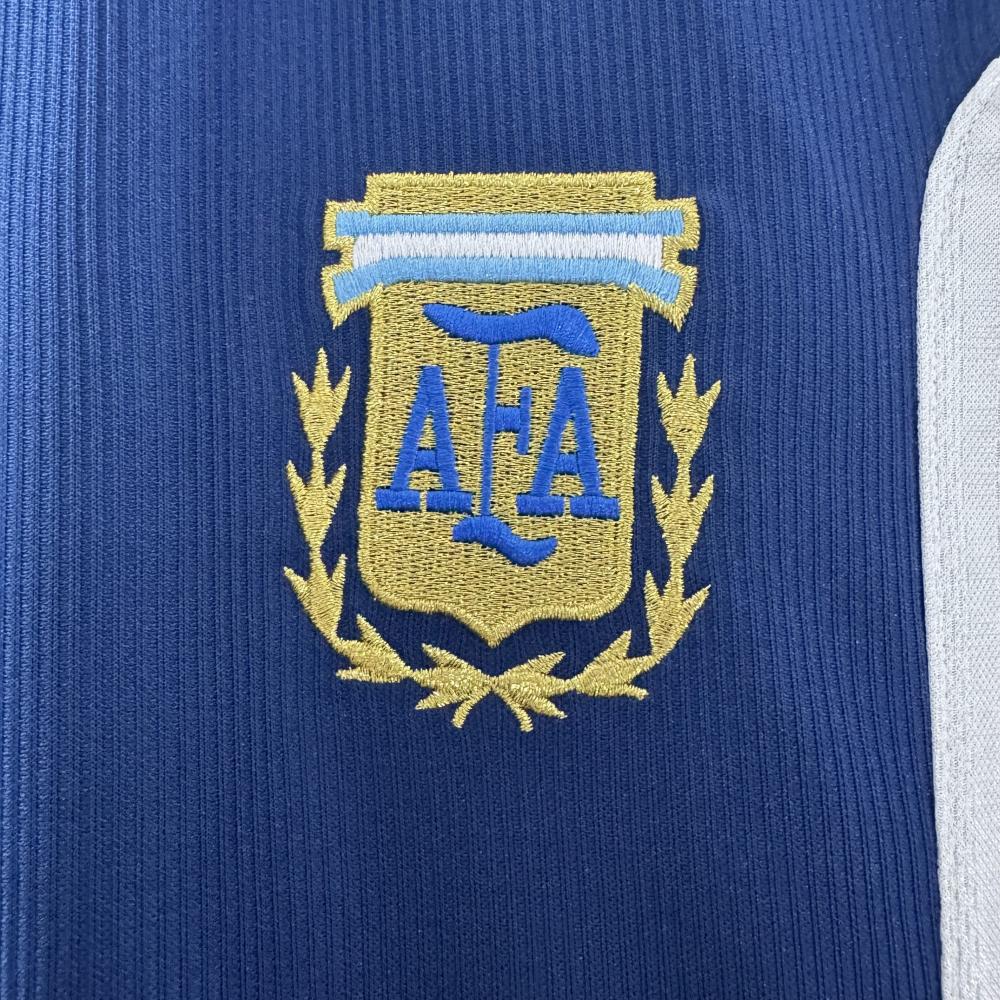 1998 Retro Argentina National Team Away Jersey 1:1 Thai Quality