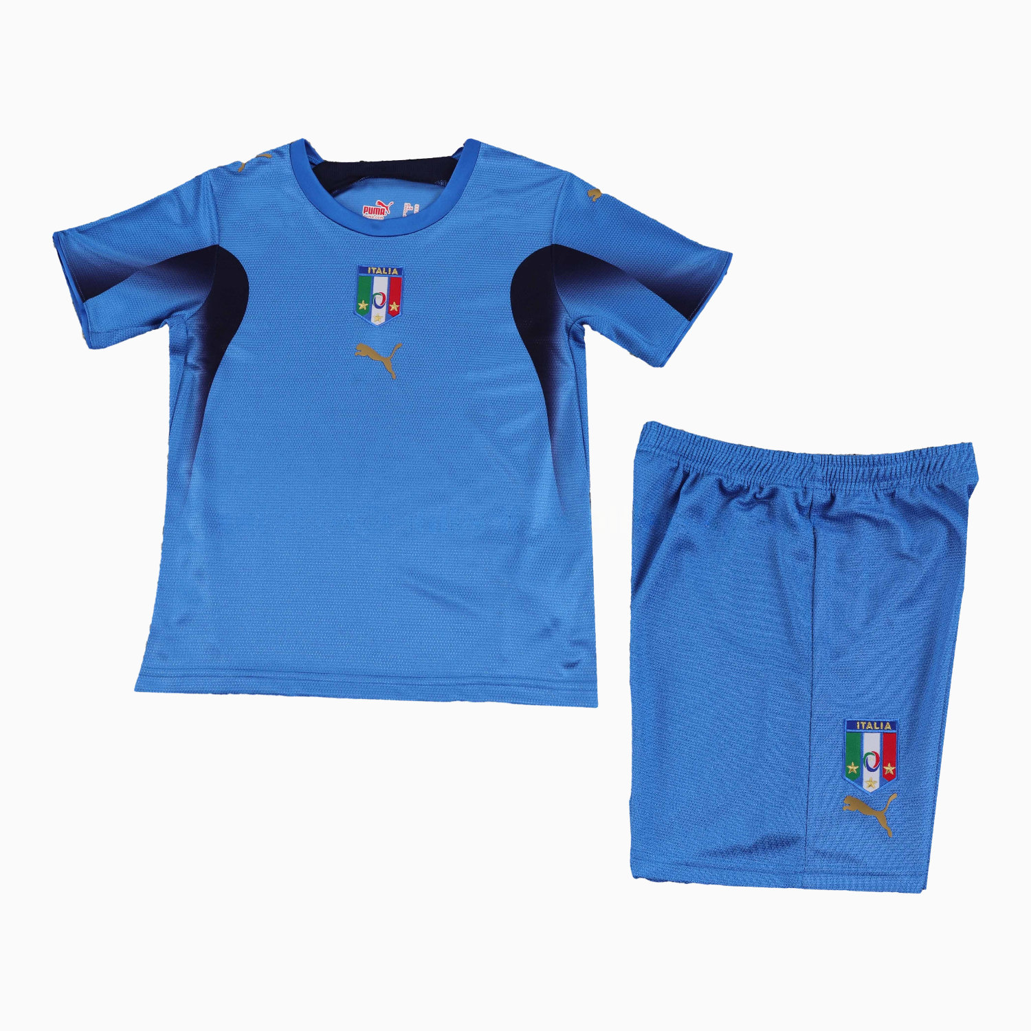 Retro Italy 2006 Home Kids Kit - UnitedFutballJersey