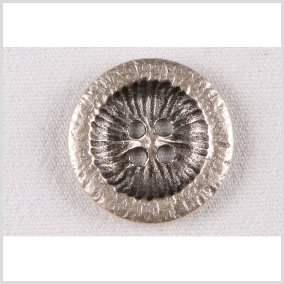 Silver Metal Coat Button - 40L/25.5mm - Joann Fabrics