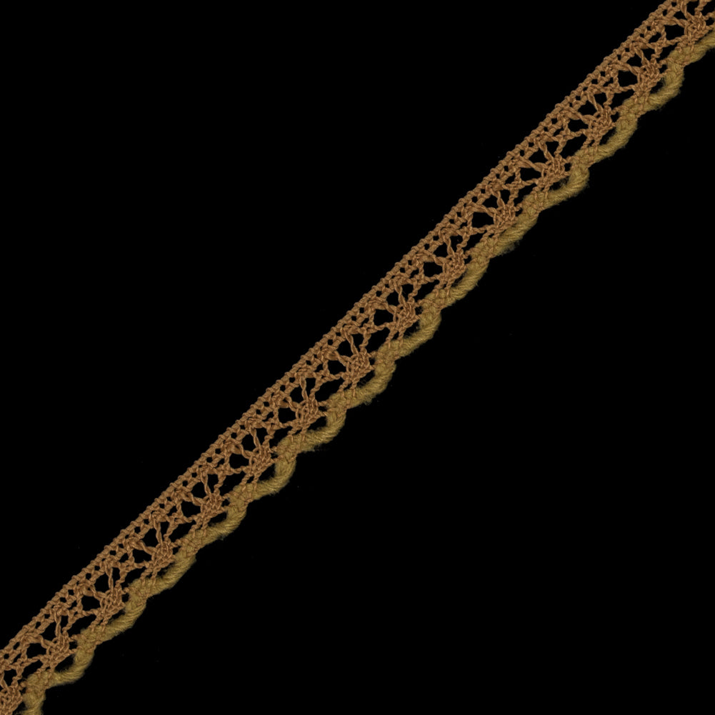 Gold European Crochet Trim - 0.375