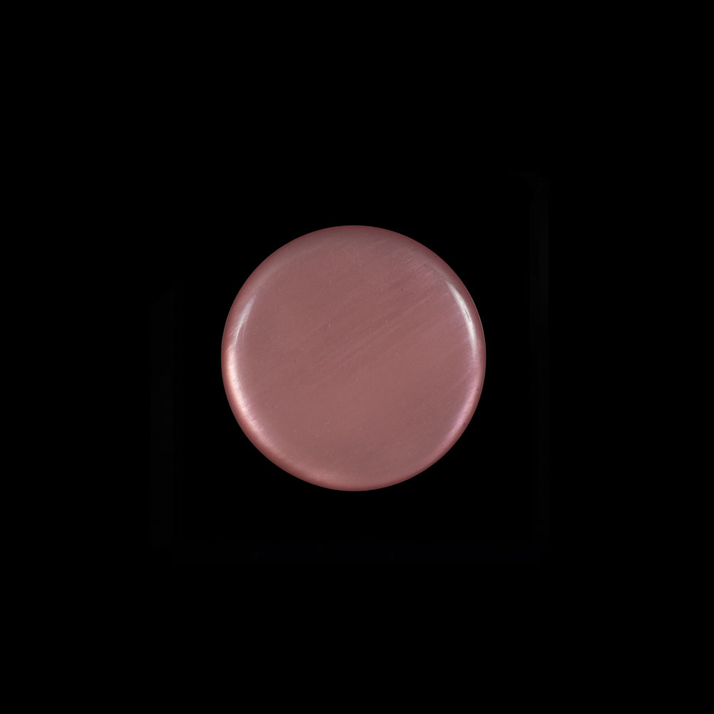Luminous Italian Dusty Rose Shank Back Button - 24L/15mm - Joann Fabrics