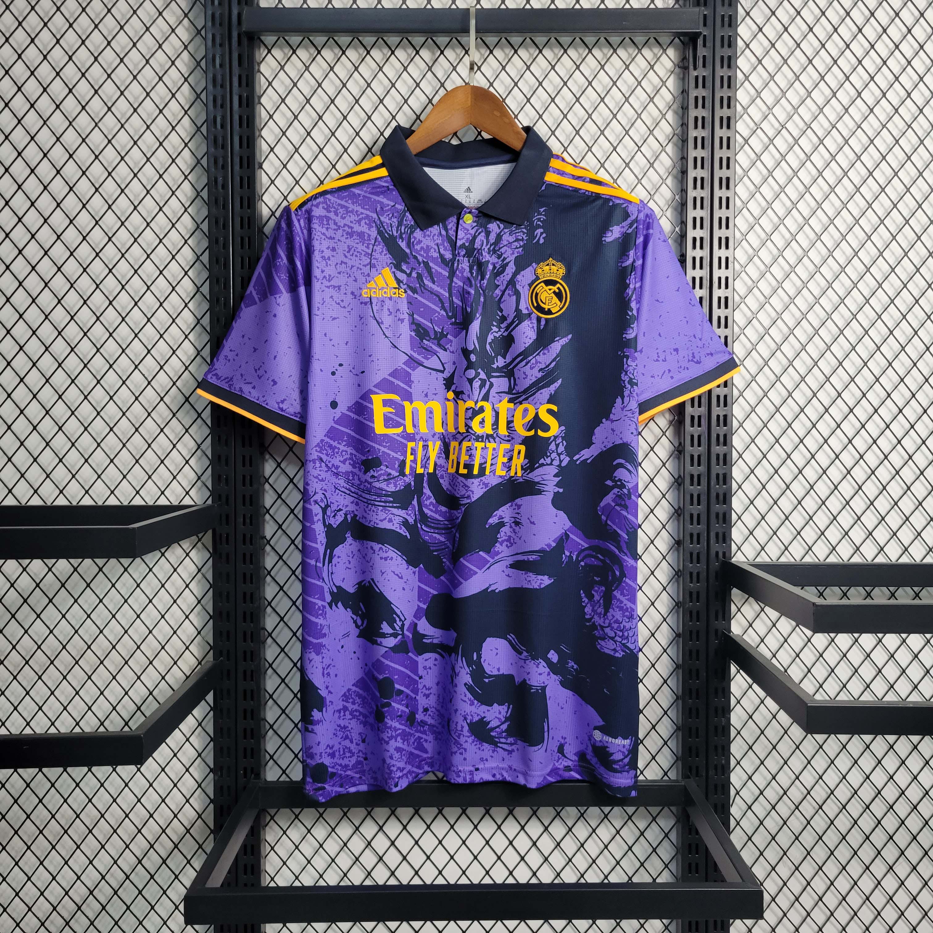 2023/2024 Real Madrid Purple Special Edition Football Shirt 1:1 Thai Quality