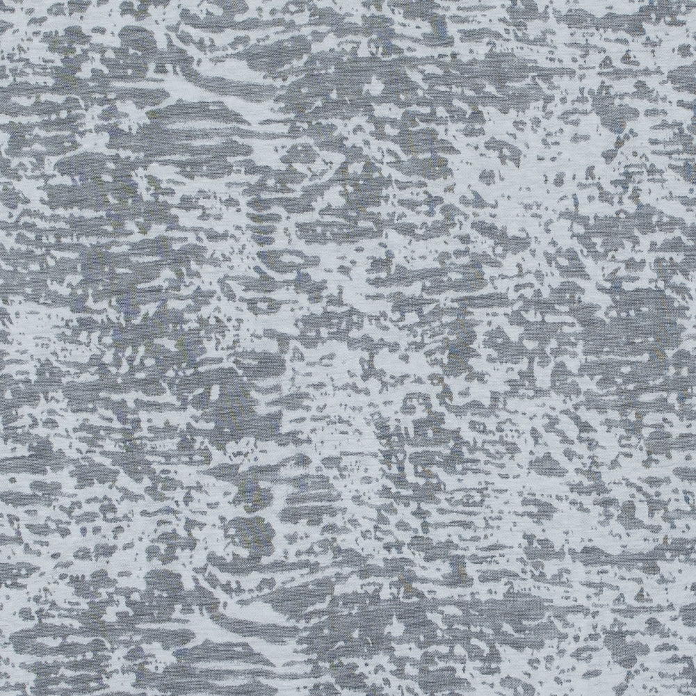 Ivory Abstract Burnout Jersey - Joann Fabrics