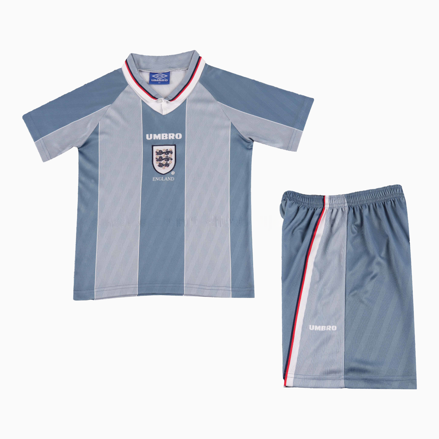 Retro England 1996 Away Kids Kit - UnitedFutballJersey